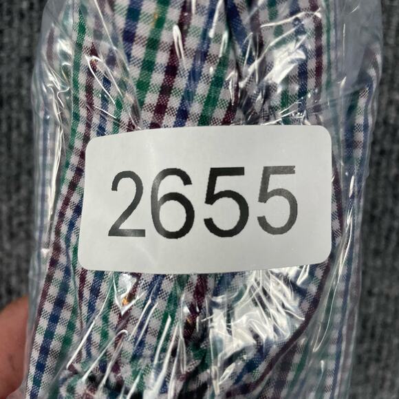 Pendleton Woolen Mills Button Down Shirt Men's Large Gingham Plaid Short Sleeve - Picture 9 of 9